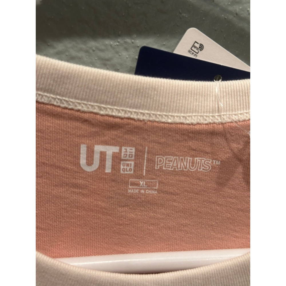 birdies only club pink Uniqlo UT women tee 241- 471135 - Picture 4 of 5